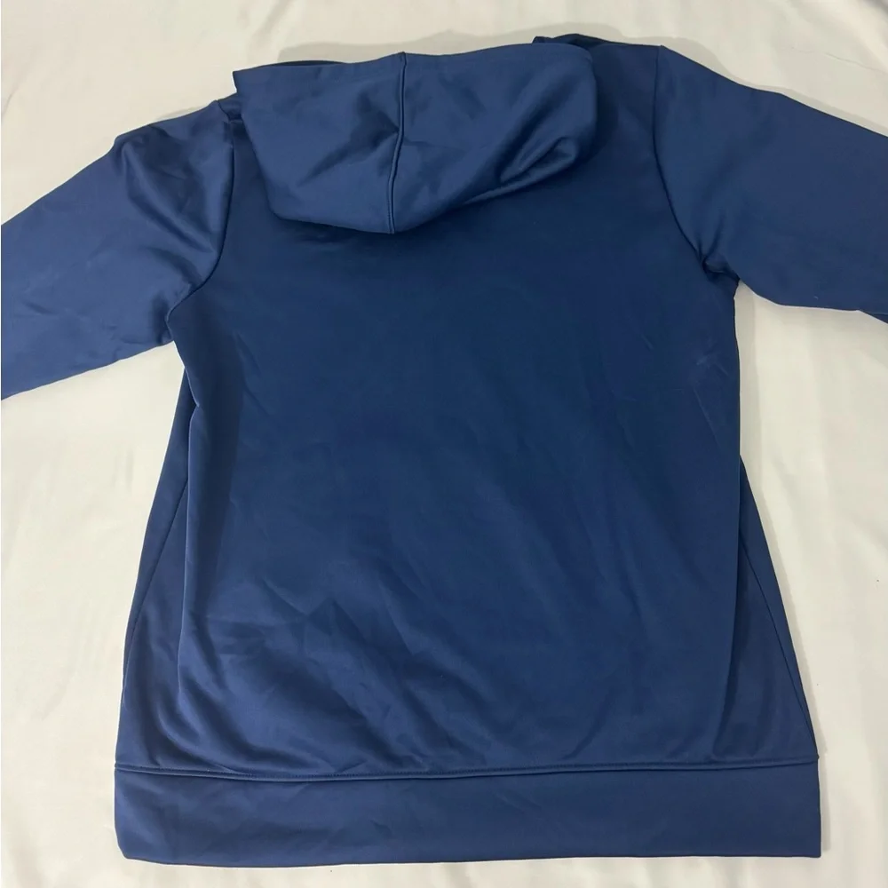 Reebok Men Medium Navy Blue Hoodie New With Tags - Picture 4 of 7